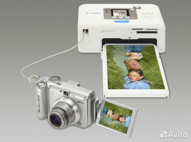 Мини принтер новый Canon selphy cp720 в коробке