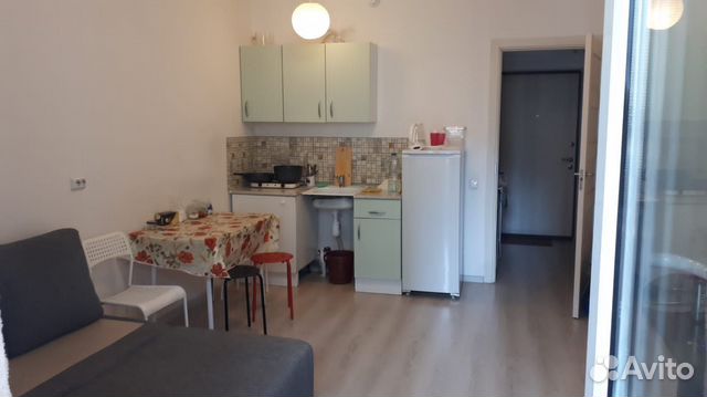 

Квартира-студия, 27 м², 1 кровать