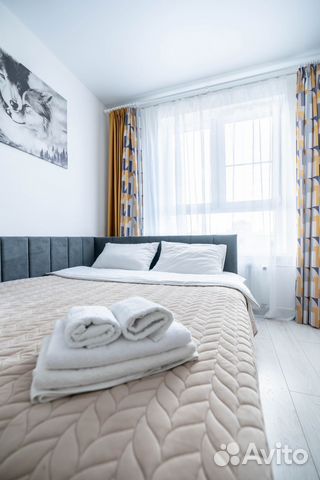 

1-к. квартира, 36 м², 2 кровати