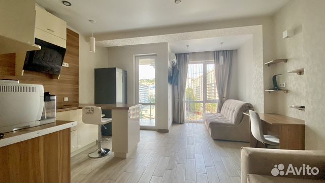 

Квартира-студия, 30 м², 2 кровати