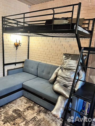 

1-к. квартира, 37 м², 3 кровати