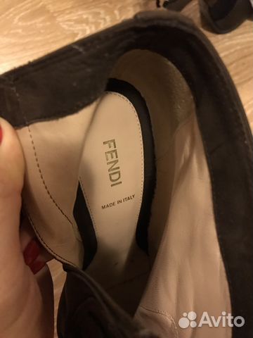Fendi ботильоны/полусапожки оригинал (39 р)