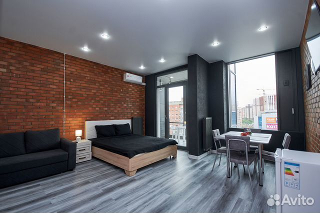 

Квартира-студия, 37 м², 2 кровати