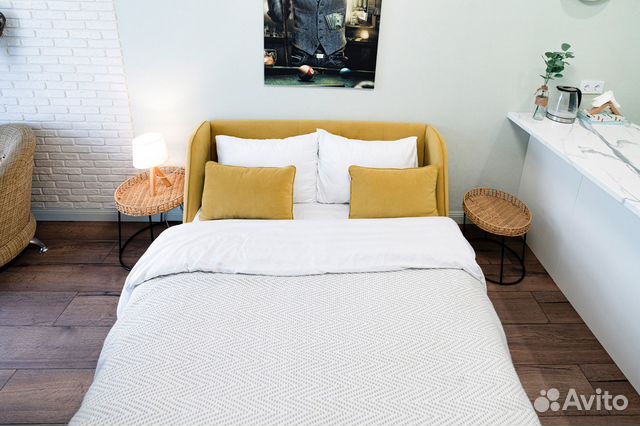 

Квартира-студия, 30 м², 1 кровать