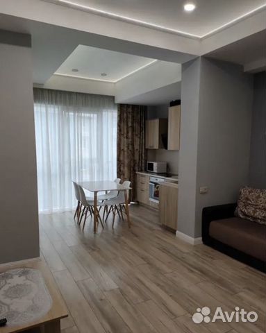 

1-к. квартира, 44,5 м², 2 кровати