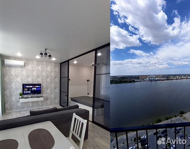 

Квартира-студия, 43 м², 2 кровати