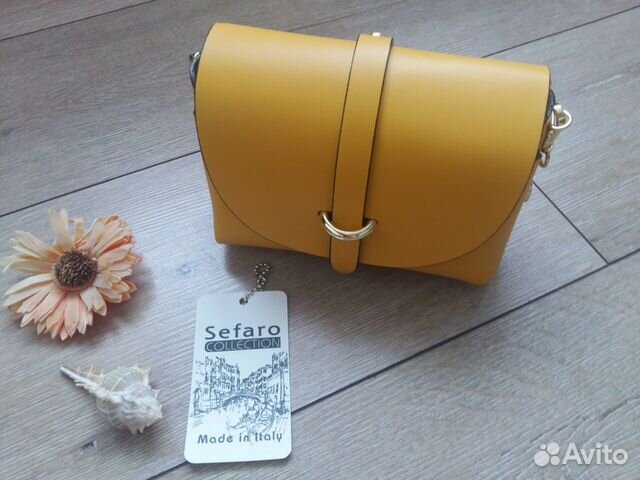 Сумка (клатч) женская из телячьей кожи