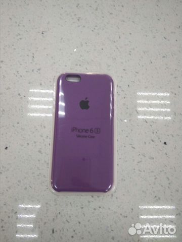 84212208806 Чехол силиконовый оригинал iPhone 6/6s Фиолетовый