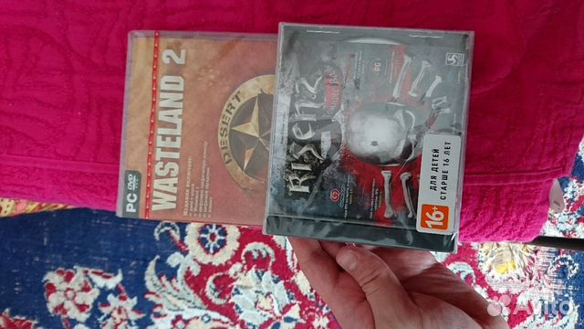 Wasteland 2 и Risen 2 Лицензии Запечатанные диски