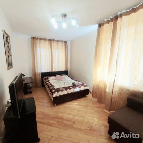 

1-к. квартира, 42 м², 2 кровати