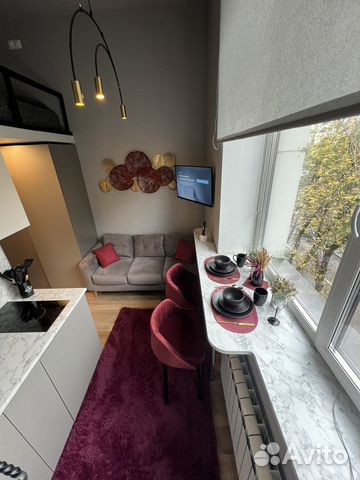 

Квартира-студия, 24 м², 2 кровати