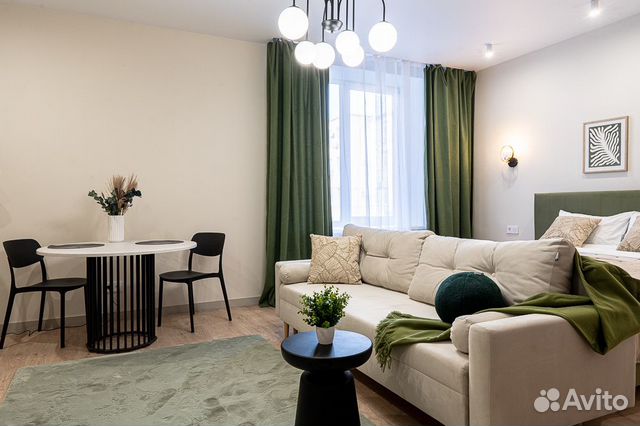 

1-к. квартира, 49 м², 2 кровати