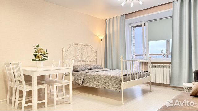 

Квартира-студия, 30 м², 2 кровати