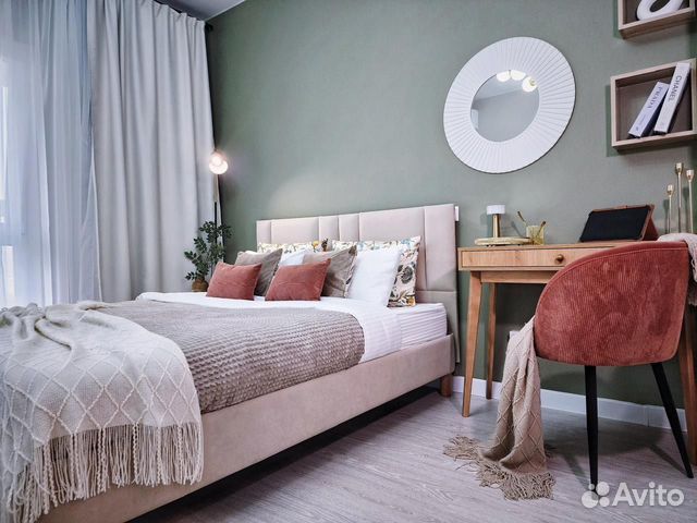

Квартира-студия, 28 м², 3 кровати