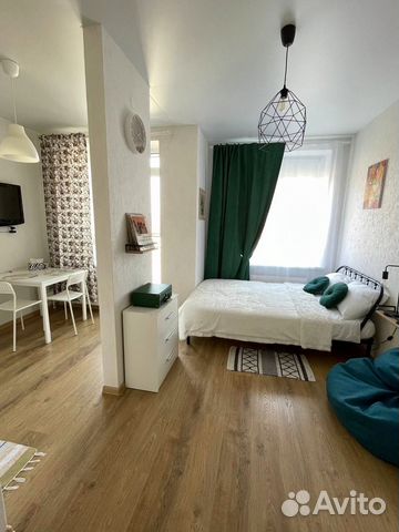 

Квартира-студия, 23,5 м², 1 кровать