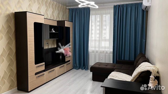 

1-к. квартира, 38 м², 2 кровати