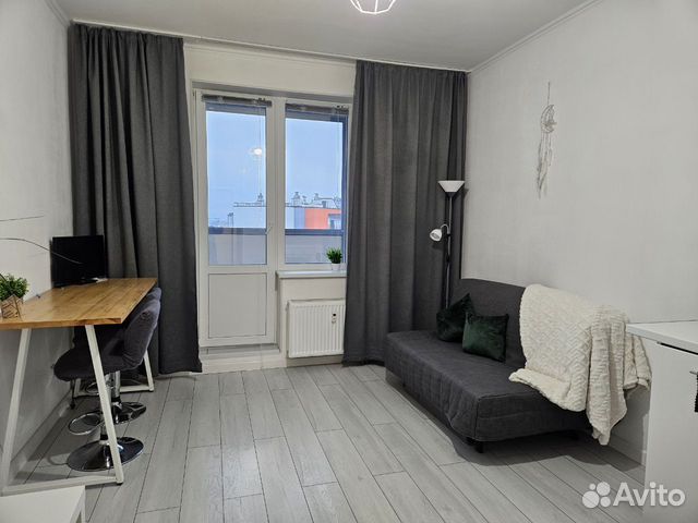 

Квартира-студия, 21 м², 2 кровати