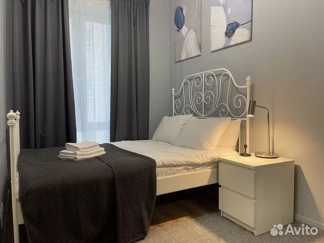

1-к. квартира, 30 м², 2 кровати