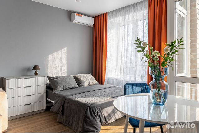 

Квартира-студия, 30 м², 2 кровати