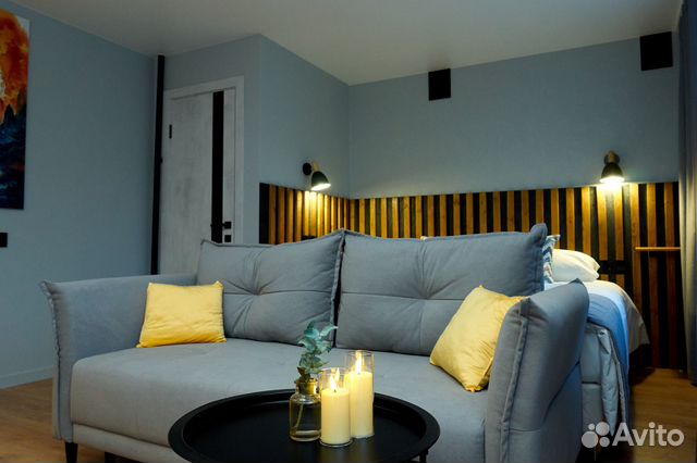 

Квартира-студия, 30 м², 2 кровати