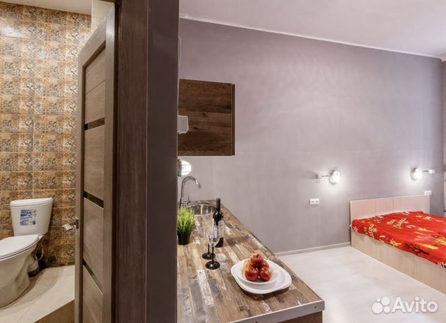 

Квартира-студия, 27 м², 1 кровать