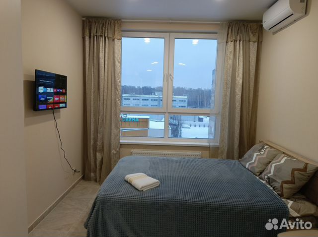 

Квартира-студия, 23 м², 1 кровать