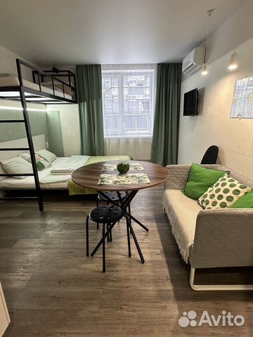 

Квартира-студия, 25 м², 2 кровати