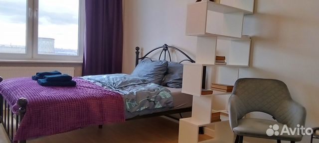 

1-к. квартира, 40 м², 2 кровати