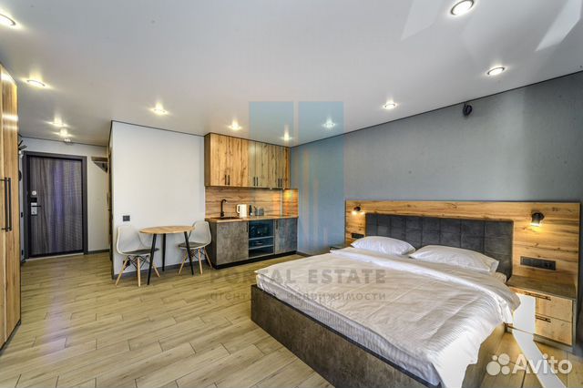 

Квартира-студия, 37 м², 1 кровать