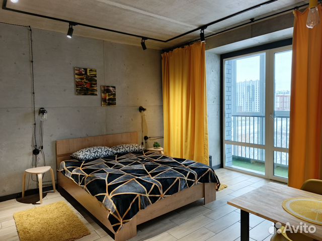 

Квартира-студия, 30 м², 1 кровать