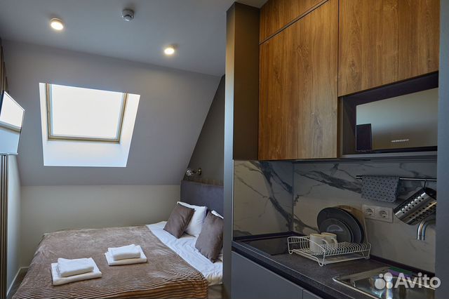 

Квартира-студия в апарт-отеле, 14,4 м², 4/4 эт.