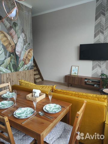 

Квартира-студия, 35 м², 2 кровати