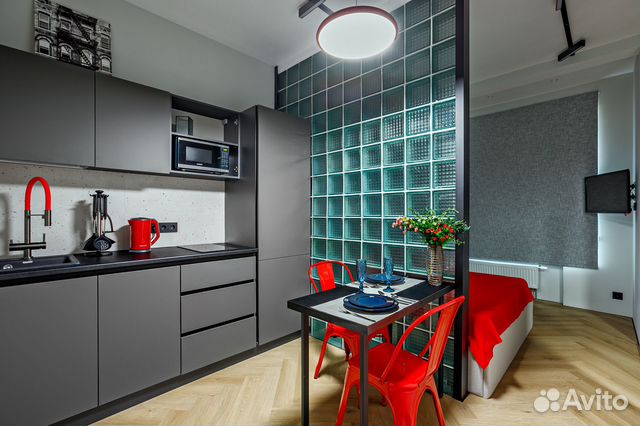 

Квартира-студия, 25 м², 1 кровать