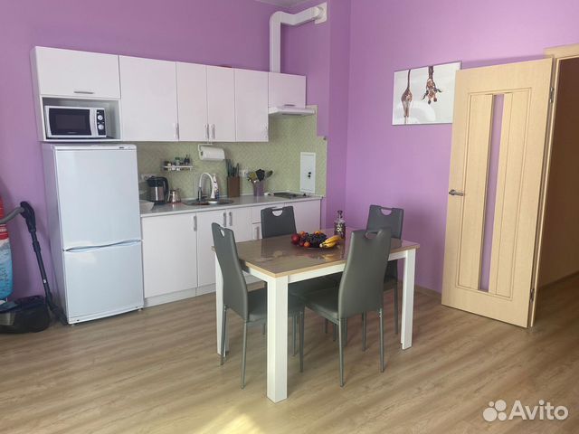

Квартира-студия, 46,1 м², 3 кровати