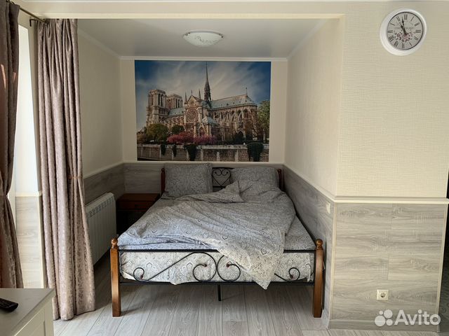 

Квартира-студия, 33 м², 1 кровать
