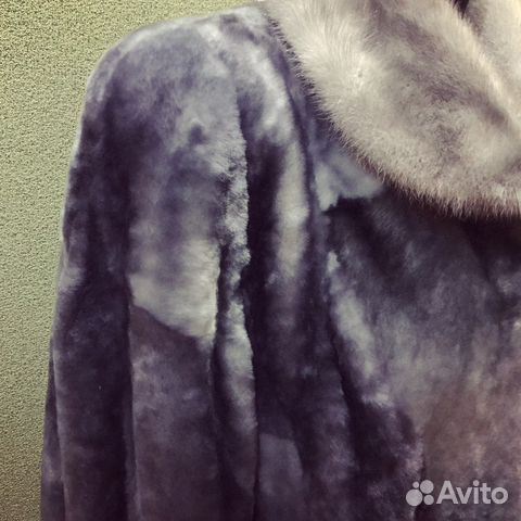 Новая шуба мутон+норка