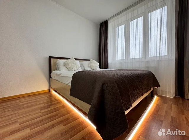 

Квартира-студия, 41 м², 2 кровати