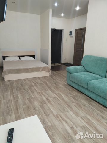 

Квартира-студия, 44 м², 2 кровати