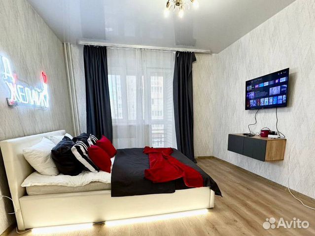 

1-к. квартира, 43,3 м², 2 кровати
