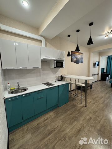 

Квартира-студия, 45 м², 2 кровати