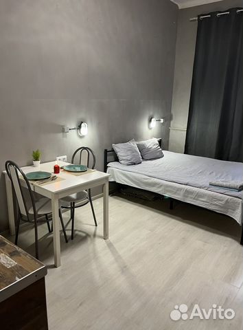 

Квартира-студия, 25 м², 2 кровати