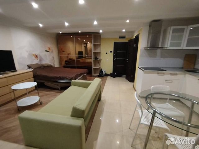 

Квартира-студия, 35 м², 2 кровати