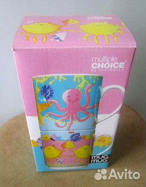 Набор кружек 2 предм. topchoice новый