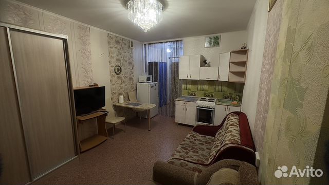 

Квартира-студия, 32 м², 2 кровати