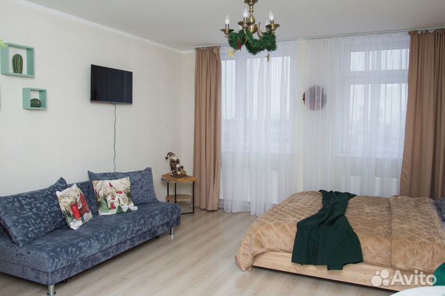 

Квартира-студия, 26 м², 2 кровати