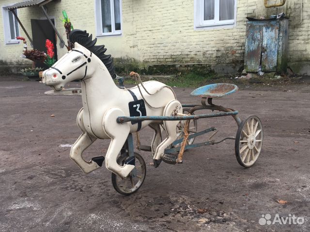 Педальный конь ссср фото