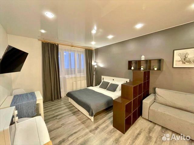 

Квартира-студия, 26 м², 2 кровати