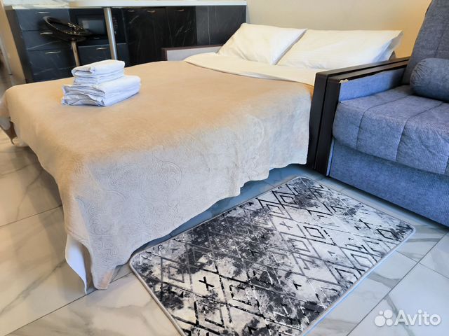 

Квартира-студия, 27 м², 2 кровати