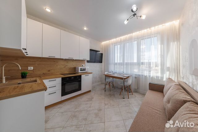 

1-к. квартира, 38 м², 2 кровати