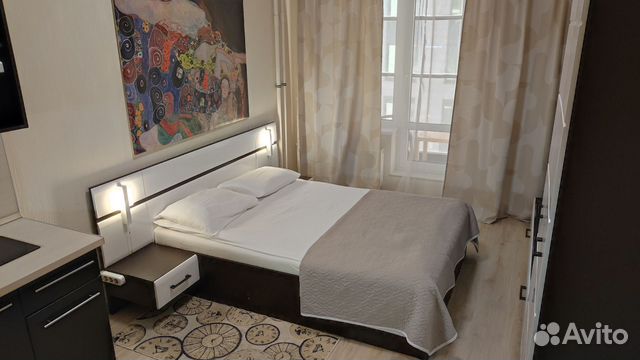 

Квартира-студия, 27 м², 1 кровать